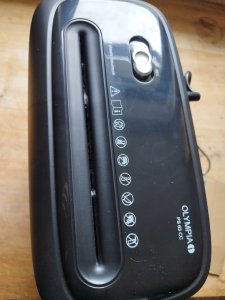 Niszczarka Olympia Aktenvernichter PS 63 CC czarny 5