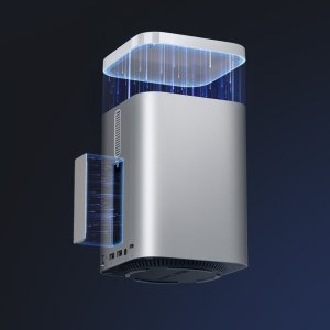 Stacja dokująca Orico MiniTower z kieszeniami na dyski twarde do 56TB - srebrna 6