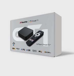 SMART TV Box 4K RockTek GT1 2GB RAM + 32GB pamięci wew. Android 12 2