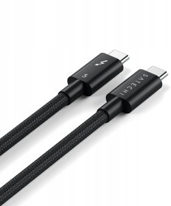 Satechi - kabel thunderbolt 5 USB-C - USB-C 1m (black) 2