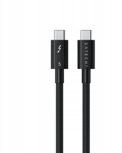 Satechi - kabel thunderbolt 5 USB-C - USB-C 1m (black) 4