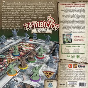 Portal Games Gra Planszowa ZOMBICIDE: BIAŁA ŚMIERĆ - TMNT -ZDERZENIE CZASÓW Portal 8