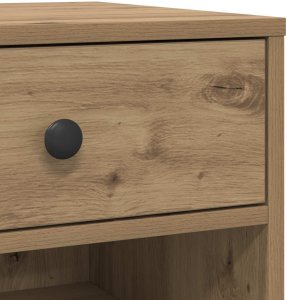 vidaXL Stojak na drukarkę Gładki Dąb rzemieślniczy 60 x 40 x 68.5 cm 8