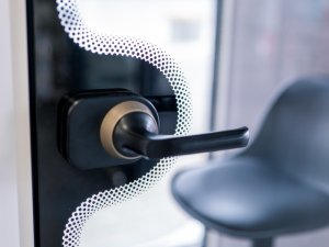 Puma Kabina akustyczna do biura jednoosobowa Small Booth  biały/szary 3D z siedziskiem 12