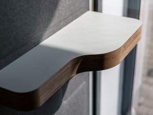 Puma Kabina akustyczna do biura jednoosobowa Small Booth  biały/szary 3D z siedziskiem 15