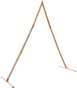 vidaXL Łuk Ślubny Jasny Brąz 202 x 95 x 254 cm Lite drewno sosnowe 5