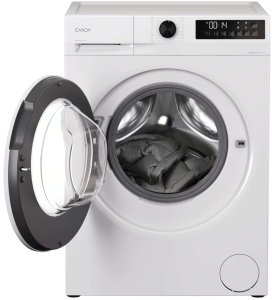 Candy Skalbimo mašina | GD 48S6-S | Energy efficiency class A | Front loading | Skalbimo talpa 8kg | 1400 RPM | Gylis 53 cm | Plotis 60 cm | Ekranas | LED | Steam function | Baltas 6