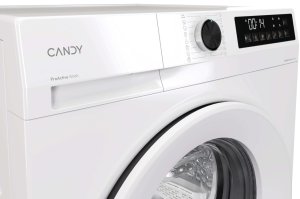 Candy Skalbimo mašina | GD 48S6-S | Energy efficiency class A | Front loading | Skalbimo talpa 8kg | 1400 RPM | Gylis 53 cm | Plotis 60 cm | Ekranas | LED | Steam function | Baltas 8