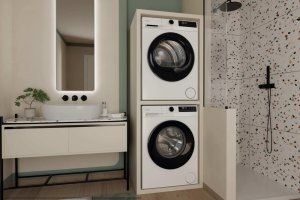 Suszarka do ubrań Candy Dryer Machine GDL 8N2B-S Energy efficiency class D Front loading 8kg Heat pump LED Głębokość 59 cm Biały 7