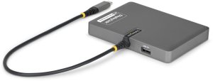 Stacja/replikator StarTech STARTECH.COM USB-C do 4-Monitor Workstation Adapter 4K 60Hz HDMI 140W PD Passthrough USB dla klawiatury i myszy TAA 2