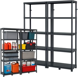 Regał magazynowy podwójny 5 półkowy 1725x1480mm do sklepu. magazynu 2