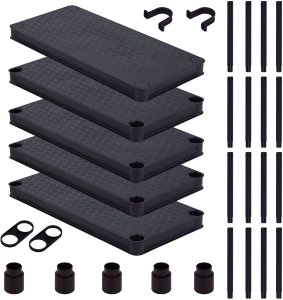 Regał magazynowy podwójny 5 półkowy 1725x1480mm do sklepu. magazynu 3