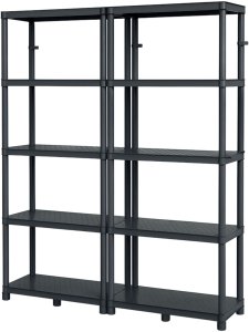 Regał magazynowy podwójny 5 półkowy 1725x1480mm do sklepu. magazynu 9