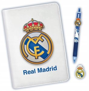 Real Madryt Zestaw 2w1 Długopis Notes Zeszyt Notatnik Przybory Akcesoria / Rm00021 3