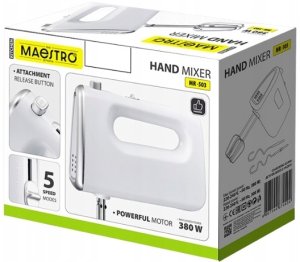 Mikser ręczny 500W MR-503 MAESTRO 4