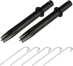 Duża metalowa bramka piłkarska z siatką treningowa do gry w piłkę nożną 300x200x90 cm czarna 9