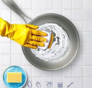 Patelnia stalowa Masterpan 22cm Tri-Ply 3-warstwowa, indukcja, gaz. Premium 4