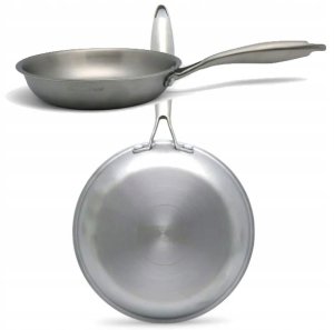 Patelnia stalowa Masterpan 22cm Tri-Ply 3-warstwowa, indukcja, gaz. Premium 5