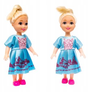 Lalki Laleczki Do Domku Dla Lalek Lalki Dla Dziewczynek Kolorowe Stroje 5