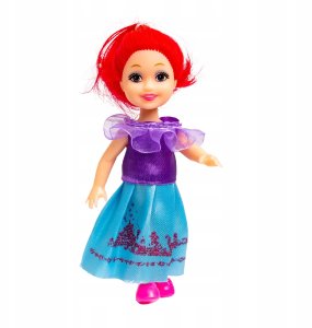 Lalki Laleczki Do Domku Dla Lalek Lalki Dla Dziewczynek Kolorowe Stroje 6