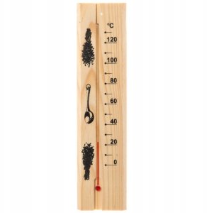 4LIVING SAUNA THERMOMETER WOODEN 3