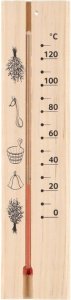 4LIVING SAUNA THERMOMETER WOODEN 5