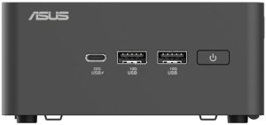 Komputer Asus ASUS NUC 15 Pro Tall Kit RNUC15CRHV500000 - Barebone - Mini-PC - 1 x Core 5 235H / 2.5 GHz - vPro - RAM 0 GB - Arc Graphics 140T - Wi-Fi 6, Wi-Fi 7, Bluetooth, 1GbE, 2.5GbE - WLAN: 802.11a/b/g/n/ac/ax/be, Bluetooth 5.4 - czarny 2