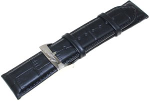 Pasek do zegarka Atlantic 24 mm czarny . 4