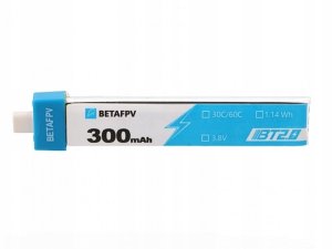 BetaFPV BT2.0 300mAh 8-pack | Zestaw baterii do dronów 1S | 3.8V, 300mAh 5