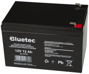 82-407# Akumulator żelowy 12v 12ah bluetec 160