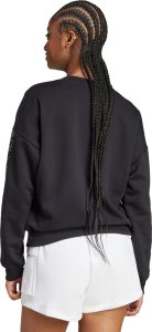 Bluza damska adidas Animal Print 3-Stripes French Terry Sweatshirt czarna JM1835 2XL 3