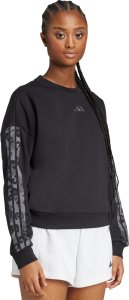 Bluza damska adidas Animal Print 3-Stripes French Terry Sweatshirt czarna JM1835 2XL 4
