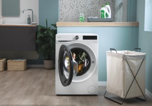 Candy Washing machine | BR 47SBL8-S | Energy efficiency class A | Front loading | Washing capacity 7 kg | 1400 RPM | Depth 49 cm | Width 60 cm | Display | Digital | Steam function | Wi-Fi | White 13