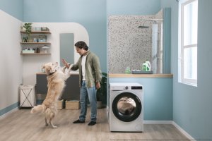 Candy Washing machine | BR 47SBL8-S | Energy efficiency class A | Front loading | Washing capacity 7 kg | 1400 RPM | Depth 49 cm | Width 60 cm | Display | Digital | Steam function | Wi-Fi | White 15