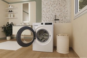 Candy Washing machine | BR 47SBL8-S | Energy efficiency class A | Front loading | Washing capacity 7 kg | 1400 RPM | Depth 49 cm | Width 60 cm | Display | Digital | Steam function | Wi-Fi | White 10