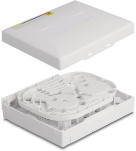 Delock DELOCK Gniazdo LWL FTTH do montażu na ścianie dla 4 x biały 2