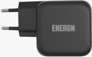 Szybka Ładowarka Sieciowa ENERON GaN 67W SuperFast 2xUSB-C 1xUSB-A PD type-C MOCNA 2