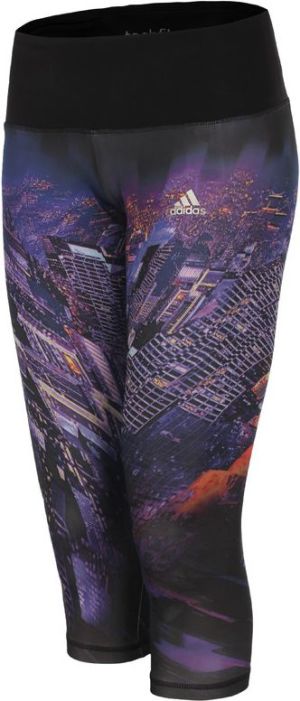 Adidas Legginsy damskie 3/4 Infinite Series fioletowe XXS (S11609) 1