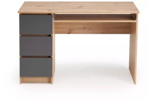 Biurko Halmar Cino Brązowe 50 cm x 120 cm 4