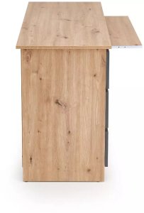 Biurko Halmar Cino Brązowe 50 cm x 120 cm 8