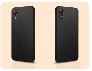 Hello Case Etui Do Samsung Galaxy Xcover 7 (Czarne, Matowe, Silikonowe, Case) Szkło 6