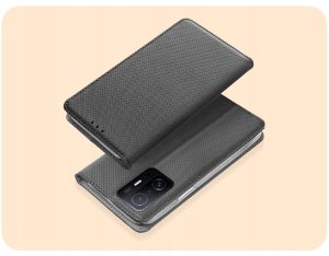 Etui z Klapką Do Xiaomi 11T / 11T Pro (Czarne, Zamykane, Magnetyczne, Case) 2