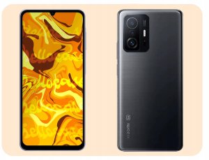 Etui z Klapką Do Xiaomi 11T / 11T Pro (Czarne, Zamykane, Kabura) Szkło 7