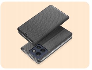 Hello Case Etui z Klapką Do Motorola Moto G86 Power (Czarne, Zamykane, Kabura) Szkło 2