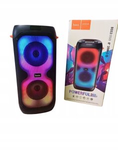 Zestaw do karaoke bluetooth 2 x 20W 4h Hoco BS53 czarny 11