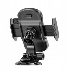 Uchwyt na telefon do samochodu uniwersalny Hoco do szyby / deski CA82 czarny 3
