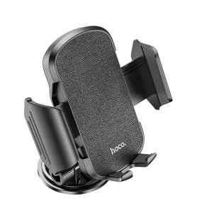 Uchwyt na telefon do samochodu uniwersalny Hoco do szyby / deski CA82 czarny 4