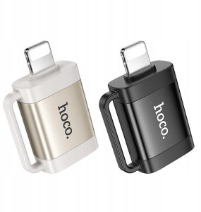 Adapter USB Hoco UA31A USB-A - Lightning Czarny 5
