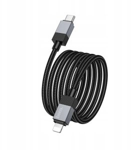 Kabel USB C do Lightning Hoco PD 27W 1 m X110 czarny 3