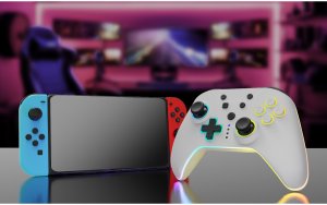 Pad Hyperkin Hyperkin Armor3 NuRival Wireless Controller for Switch Biały (M07619-WHHE) 8